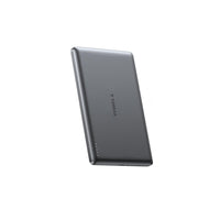 Torras - Batterie externe MiniMag 5000 mAh - Gris-Seulement 0,3 pouce d'épaisseur