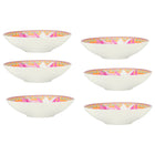 Maxwell & Williams - Rose Dahlia Plat Rond - 10 cm - Paquet de 6-Lavage des mains recommandé