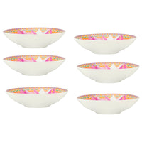 Maxwell & Williams - Rose Dahlia Plat Rond - 10 cm - Paquet de 6-Lavage des mains recommandé