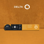 Delta Q - Capsules Espresso Qonvictus Intensité 5, paquet de 10-Qualité supérieure : Le secret de la qualité des mélanges Delta Q réside dans l'alliance parfaite de grains provenant des meilleures régions productrices de café au monde et de l'art de la torréfaction. Nous vous proposons un Espresso toujours parfait, en toute simplicité. Un Espresso unique et facile à servir. Tous les jours, partout.
