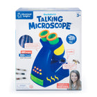 Educational Insights - Geosafari Jr. parlant microscope-Grossissement 5x avec double oculaire sans mise au point
