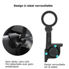 MyBat - Support Auto Magnétique echelon TesLock pour Tesla Model 3 & Y - Fixation sans adhésif-Fixation sans adhésif - Installation rapide sans résidus ni détérioration.