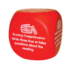 Kagan Publishing - Ensemble de 8 cubes de compréhension de lecture pour la classe, Lot de 8-Chaque côté a une question différente
