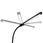 OttLite - Lampe de bureau LED pivotante avec charge USB - Clearsun - Noir-L'interrupteur tactile sur le store permet d'allumer/éteindre et de régler l'intensité