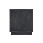 Manhattan Comfort - Ensemble de 2 tables de chevet modernes Horizon 55 cm - gris charbon-Parfait pour le rangement de chevet, les lampes ou les objets de décoration