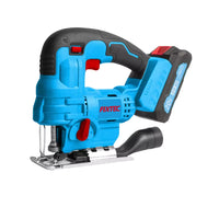 Fixtec - Scie Sauteuse Sans Fil 20V Li-Ion-Vitesse à vide : 0-2800 tr/min