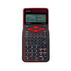 Sharp - ELW535XGRD - Calculatrice scientifique 422 fonctions à 16 chiffres - Rouge-Calculatrice scientifique 16 chiffres grand écran