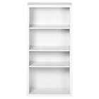 Monarch Specialties - 7059 48 po H Etagere - Blanche Avec Tablettes Ajustable-Fini blanc moderne et chaleureux