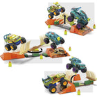 MEGA - Hot Wheels Monster Trucks-Tremplin Osseux Chocs et Fracas-Coffret-Les pièces sont compatibles avec tous les coffrets de construction MEGA Hot Wheels et d’autres marques de briques de construction
