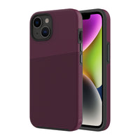 AXS - PROTech Plus etui mince anti-choc avec double couches pour Apple iPhone 14 Max, Sangria-Resistant aux chutes jusqu'a 10 pieds