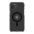 AXS - PROShield Plus etui transparent compatible avec MagSafe teste contre les chutes pour Apple iPhone 14, Noir-Fabrique avec un revêtement anti-UV et anti-jaunissement