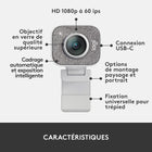 Logitech Creators StreamCam - Webcam Premium pour PC et Mac - Blanc-Connexion USB-C rapide : Haut débit de connexion USB-C assure une qualité vidéo HD stable et fiable pour vos gaming en stream, vidéos YouTube, conférence Zoom, rendez-vous Skype, podcasts et plus