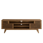 Modway - Render 71 po Meuble téléviseur multimédia, Noyer-Assemblée requise