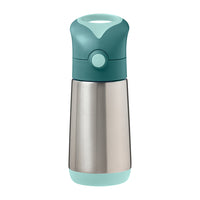 b.box - Bouteille Isotherme - 350ml - Forêt Émeraude-Isolation triple couche garde les boissons froides jusqu’à 8h ou chaudes jusqu’à 6h