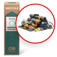 TerraCycle - Articles de sport - Zero Waste Box - 11 x 11 x 40 - Moyenne-Veuillez nous envoyer tout article, vêtement ou équipement utilisé dans un sport.
