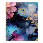 Blueline - 2026 Agenda hebdomadaire/mensuel Midnight Floral avec Reliure spirale double - 11 po x 8-1/2 po - Trilingue-Agenda hebdomadaire avec espace ligné chaque jour de la semaine 