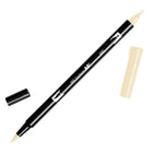 Tombow - Marqueur à double pinceau sable clair n° 990-Idéal pour le lettrage à la main, l'aquarelle, les beaux-arts, les illustrations, le gribouillage, la journalisation, le coloriage et plus encore.