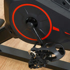 Soozier - Vélo D'exercice Vertical - Vélo Stationnaire À Résistance Magnétique Avec Écran Lcd-Conception à courroie avec volant d'inertie de 13,2 lb pour un fonctionnement ultra-souple et silencieux    