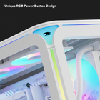 iBUYPOWER - PC de bureau gaming Element – ​​AMD Ryzen 7 8700F – RTX 5060 – SSD 1 To – 16 Go DDR5-Ventilateur colonne AC5 Blanc