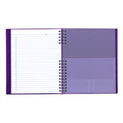Blueline - Livre de notes NotePro à couverture rigide - 10,75 po L x 8,5 po H - Raisin - 300 pages-Ligné bleu avec marge
