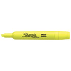 Surligneurs Sharpie à réservoir à encre liquide, pointe biseautée – jaune – Paquet de 12-Surligneurs de style réservoir pour durer longtemps