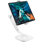 ShoppingAll - Support de Tablette Réglable Long - Blanc-Idéal pour transformer les tablettes et autres appareils en écrans interactifs