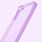 ITSKINS - Coque Transparente Spectrum_R pour Samsung Galaxy S24 - Violet Clair-Biodegradable packaging