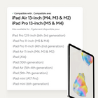 Paperlike - 3 Protecteur d'écran pour iPadPro 13 po (M2)/iPadAir 13 po (2025-2024) - Transparent-10