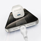 Anker - Chargeur Mural USB-C Nano 30W avec Câble Tressé de 3 pieds - Blanc-Fonctions de sécurité avancées: Doté d'un capteur de température dynamique (ActiveShield) pour une surveillance active de la température et d'une puce Power Tuner qui modifie la puissance de sortie pour protéger votre appareil connecté