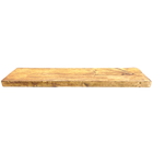 Entrepot La Grange - Tablette flottante 36 x 8 x 2 po - avec quincaillerie - Miel-Support inclus
