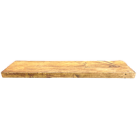 Entrepot La Grange - Tablette flottante 36 x 8 x 2 po - avec quincaillerie - Miel-Support inclus