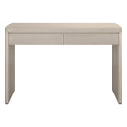 Hudson&Canal - Bureau Ashcroft 48'' - Aulne blanc-Fabriqué à partir de matériaux MDF robustes dans une finition blanche en aulne fabriquée à la main