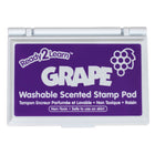 Ready 2 Learn - Tampon encreur lavable - Parfum raisin - Violet - Paquet de 6-Amusant pour les enfants et les adultes: Salut les professeurs et les parents ! Les enfants adorent recevoir des tampons odorants en récompense après leurs devoirs, examens ou corvées. Offrez-leur aussi un tampon parfumé directement sur la main !