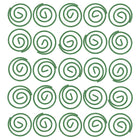 JAM Paper - Trombones circulaires - trombones ronds - verts - paquet de 50-Ces trombones colourés sont parfaits pour organiser les papiers à la maison, à l'école ou au bureau