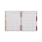 The Happy Planner - Planificateur spiralé personnalisable Sunny Smiles 2025-2026 12-mois-2 feuilles d’autocollants pour que vous puissiez commencer à personnaliser vos pages au plus vite!