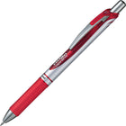 Pentel – Stylos à encre gel liquide EnerGel rétractable – 0,7 mm – couleurs variées – paquet de 3-Les accents futuristes sur le barillet indiquent la couleur de l'encre