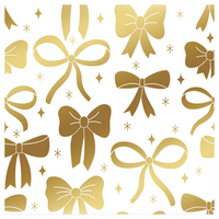 Rosedale - Papier-cadeau métallique Rosedale - 30 po l x 144 po L - Ruban-Motifs de rubans et de nœuds