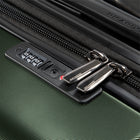 Ricardo Beverly Hills - Montecito 2.0 Grande Valise Rigide de 29 po - port USB - Vert Foncé-4 poches zippées - Offrent un rangement organisé supplémentaire pour les petits articles, les accessoires et les essentiels de voyage