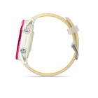 Garmin - Forerunner 570 - 42 mm, aluminium framboise avec bracelet translucide os/mangue-BATTERIE POUR DES JOURS - Parcourez la distance avec jusqu'à 11 jours d'autonomie en mode montre connectée pour le boîtier de 47 mm (jusqu'à 10 jours pour 42 mm).