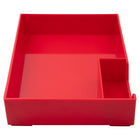Jam Paper - Demi-plateaux de bureau empilables - Rouge-Taille : #14 extrémité ouverte (5 x 11,5 pouces)