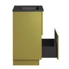 Modway - Quantum 24" Vanette de salle de bain - Or noir-8