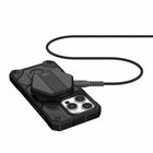 UAG - Tapis Chargement sans Fil Robuste MagSafe 15W, Noir-Aimant intégré compatible avec les accessoires magnétiques