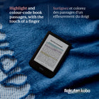 Kobo - Liseuse Clara Color - Noir-Emportez des milliers de livres partout avec 16 Go de stockage et des semaines d'autonomie de batterie
