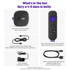 Roku - Lecteur de streaming Ultra 4K (2024)-Divertissement infini : regardez ce que vous aimez, incluant les applications les plus populaires, la meilleure sélection de contenus gratuits à regarder, ainsi que de nouvelles autres façons de trouver votre prochaine émission préférée