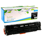 fuzion - HP CF380X (312X) Cartouche De Toner Compatible - Haut Rendement - Noir-Noir