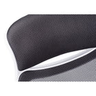 Monarch Specialties - 7269 Chaise De Bureau Dossier Haute Exec  - Blanc/Meche Gris-Dimensions du produit: 28 pouces L x 23,75 pouces P x 45 pouces H