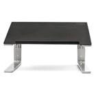 Startech - Porte-portable Heavy Duty Adjustable - Noir/Argent-Un rebord surélevé (0,5" / 12,7 mm de haut) sur le bord avant aide à empêcher votre portable de glisser