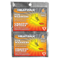 TechNiche Heat PaxMC - Chauffe-orteils adhésifs 6 heures et plus à activation à l’air - 40 paires-La conception mince s'adapte confortablement à l'intérieur de la plupart des chaussures, le support adhésif assure que la chaleur reste en place
