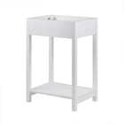 Modway - Altura 24" Armoire de toilette de salle de bain (lavabo non inclus) - Blanc-7