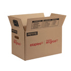 Staples - Boîte De Déménagement - Petite - 18 po L x 11 po l x 12 po H-La boîte en carton ondulé Kraft offre une protection solide et fiable à vos envois